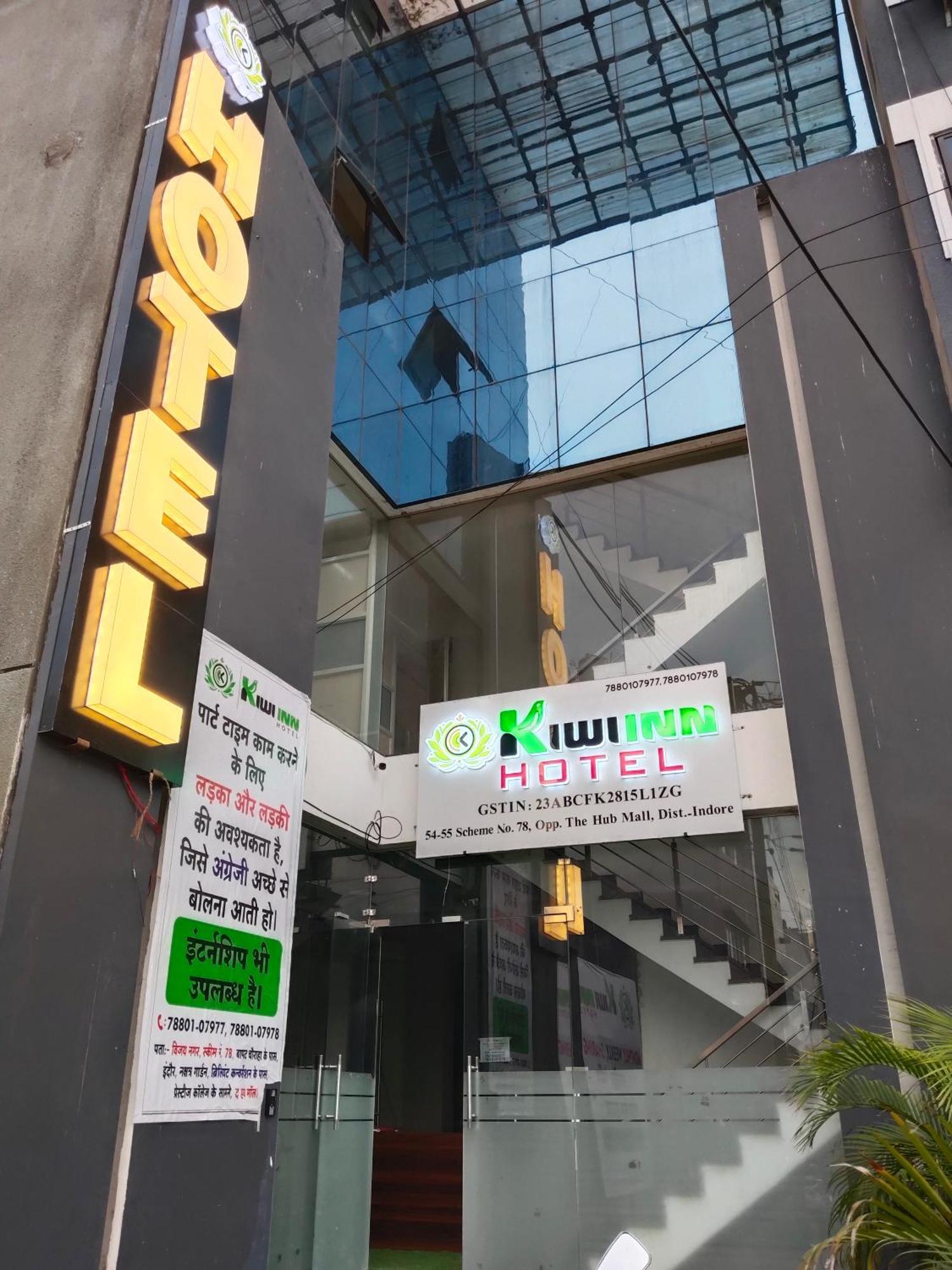 Hotel Kiwi Inn Vijaynagar Scheme 78 Indore Dış mekan fotoğraf